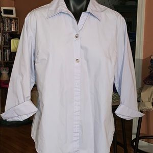 columbia XL button down blouse top